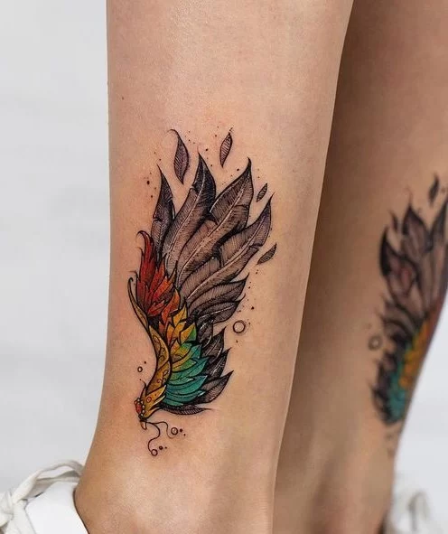 Hermes Wings Tattoo