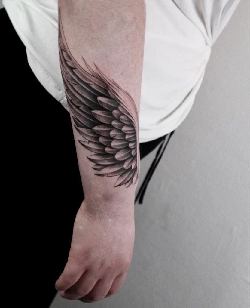 Hermes Wings Tattoo