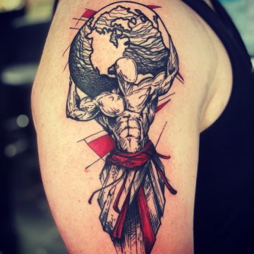 Atlas tattoo