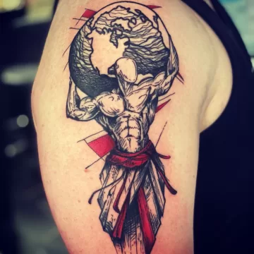 Atlas tattoo