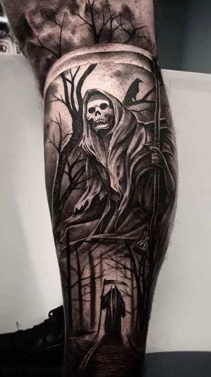 Grim Reaper Tattoos