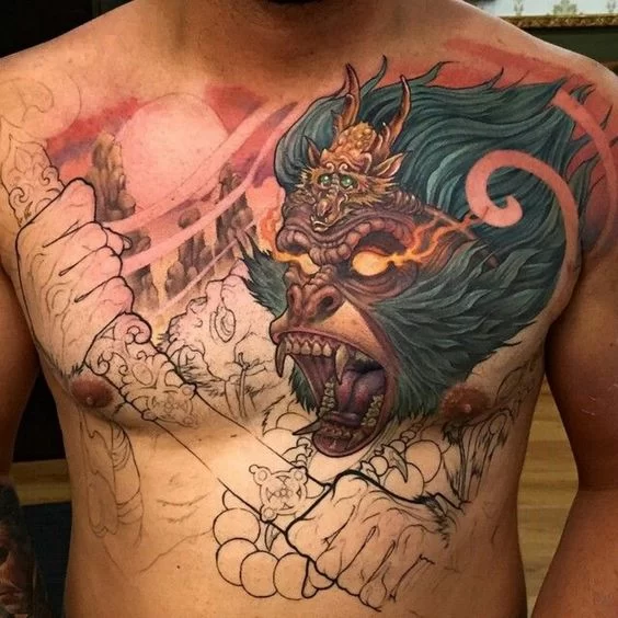 Sun Wukong Tattoo