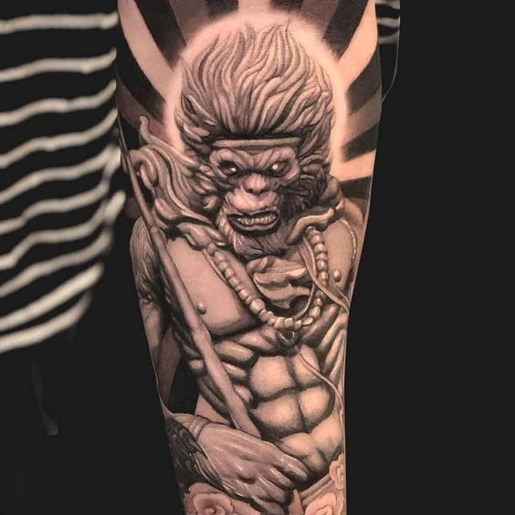 Sun Wukong Tattoo