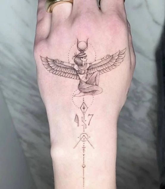 Isis tattoo