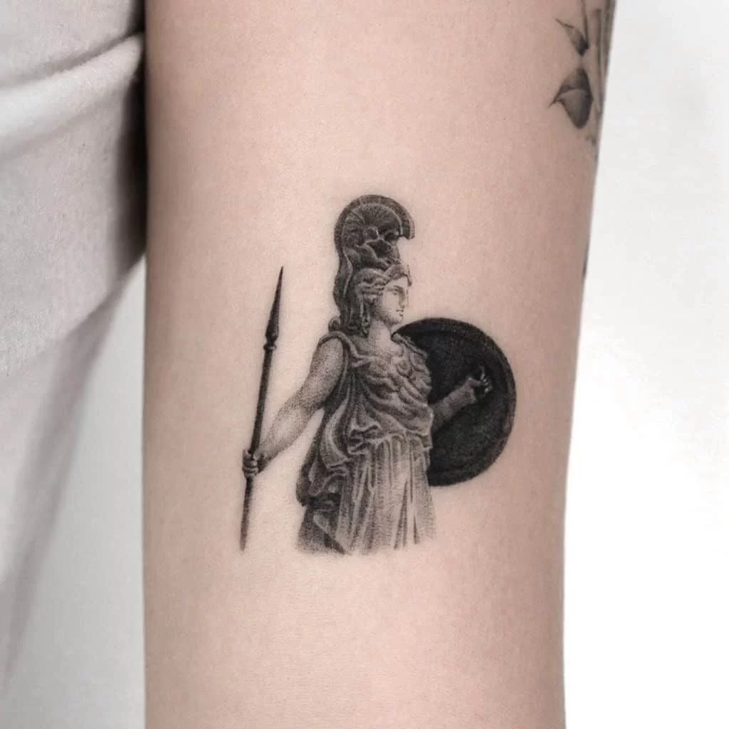 Prodigious Statue Tattoo - Get an InkGet an Ink
