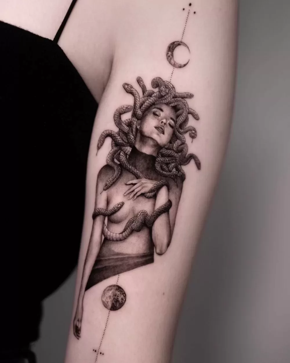 Medusa Arm Tattoo Design - TATTOOGOTO