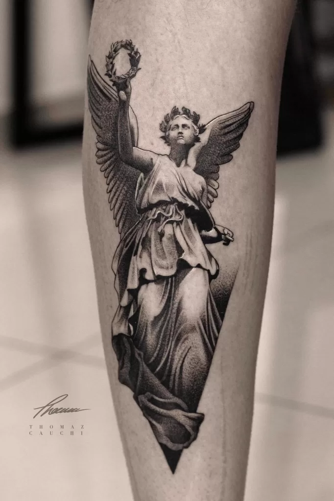 Nike Goddess Tattoo