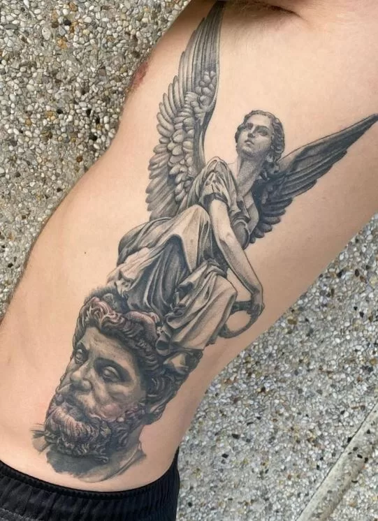Greek Goddess Nike Tattoo