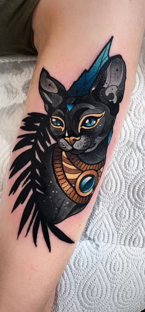 Egyptian Neo Traditional Tattoo