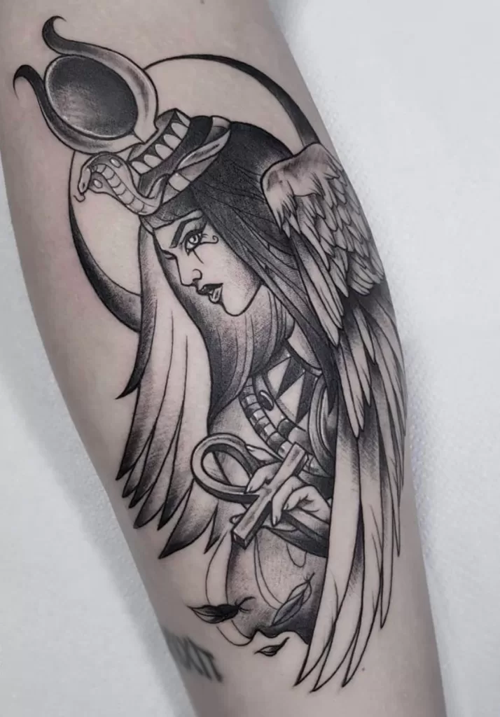 Isis Goddess Tattoo